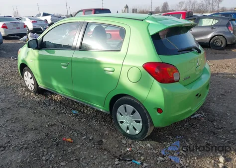 2015 Mitsubishi Mirage De/Rf z USA, uszkodzony, nr VIN ML32A3HJ0FH006348